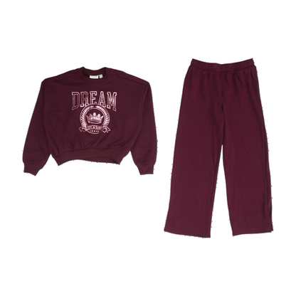 Maroon Long Sleeve Set