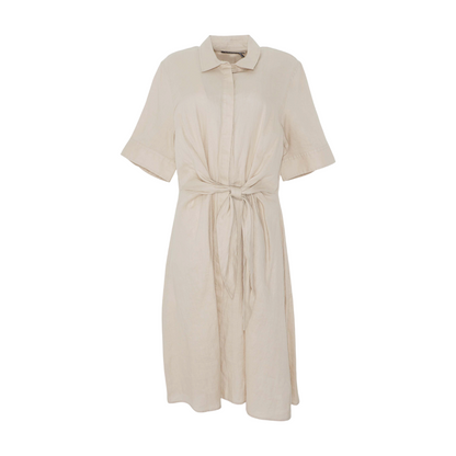 Beige Midi Dress