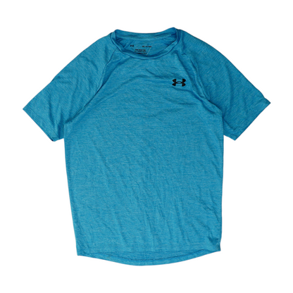 Blue Solid Active T-Shirt