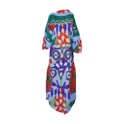 Multi Graphic Maxi Dress