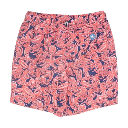 Red Graphic Swim Bottom