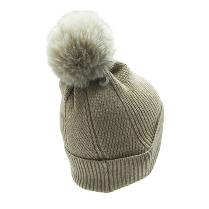 Beige Beanie