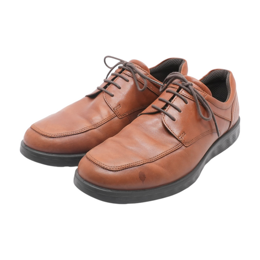 Brown Lace-Up Dress Shoes