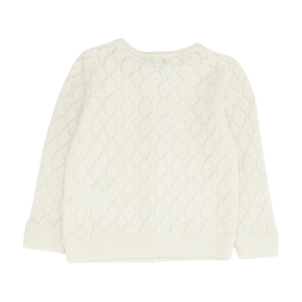 Cream Cardigan Sweater
