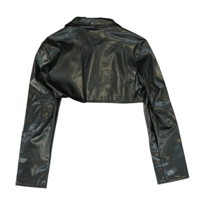 Black Embroidery Detail Lightweight Jacket