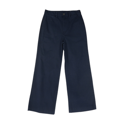 Navy Wide Leg Pants