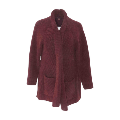 Brown Plus Cardigan Sweater
