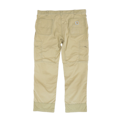 Beige Relaxed Pants