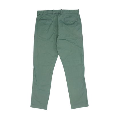Green Straight Pants