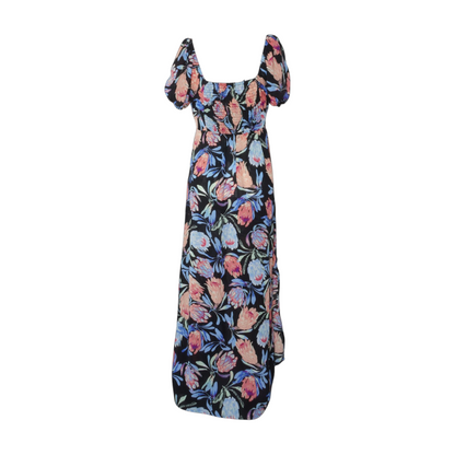 Black Floral Maxi Dress