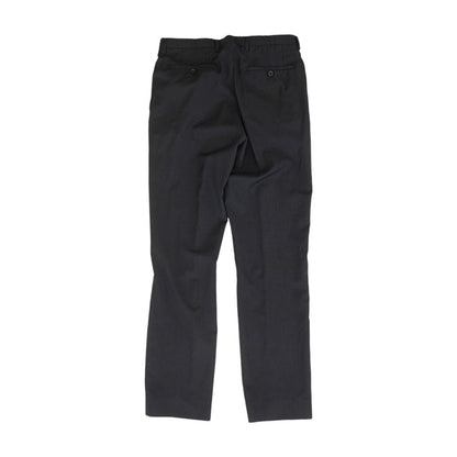 Navy Plaid Dress Pants