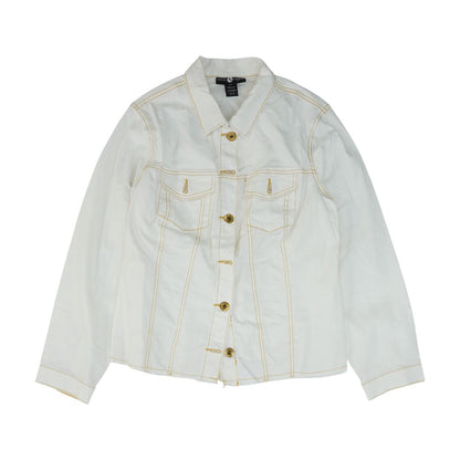 White Denim Jacket