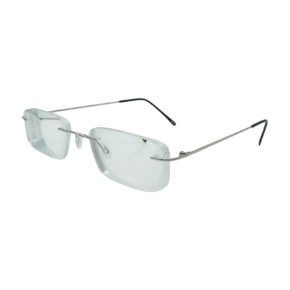 Clear Rectangle Prescription Eyewear