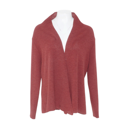 Red Cardigan Sweater