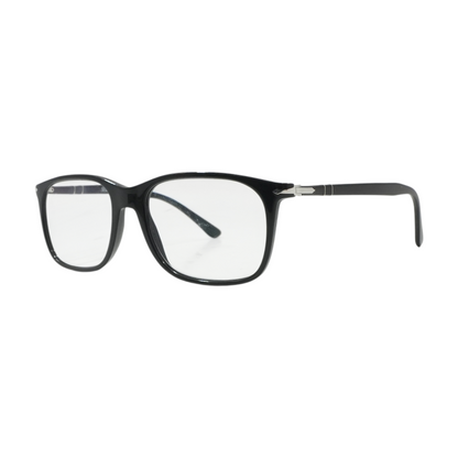 Black 3213-V Square Prescription Eyewear