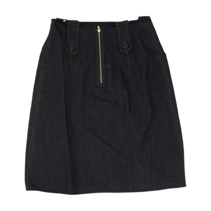 Blue Mini Skirt