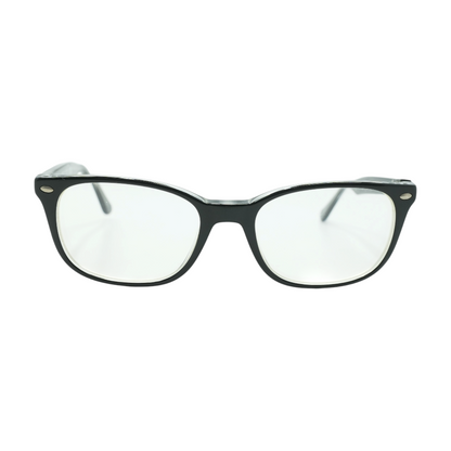 Black Rectangle Prescription Eyewear