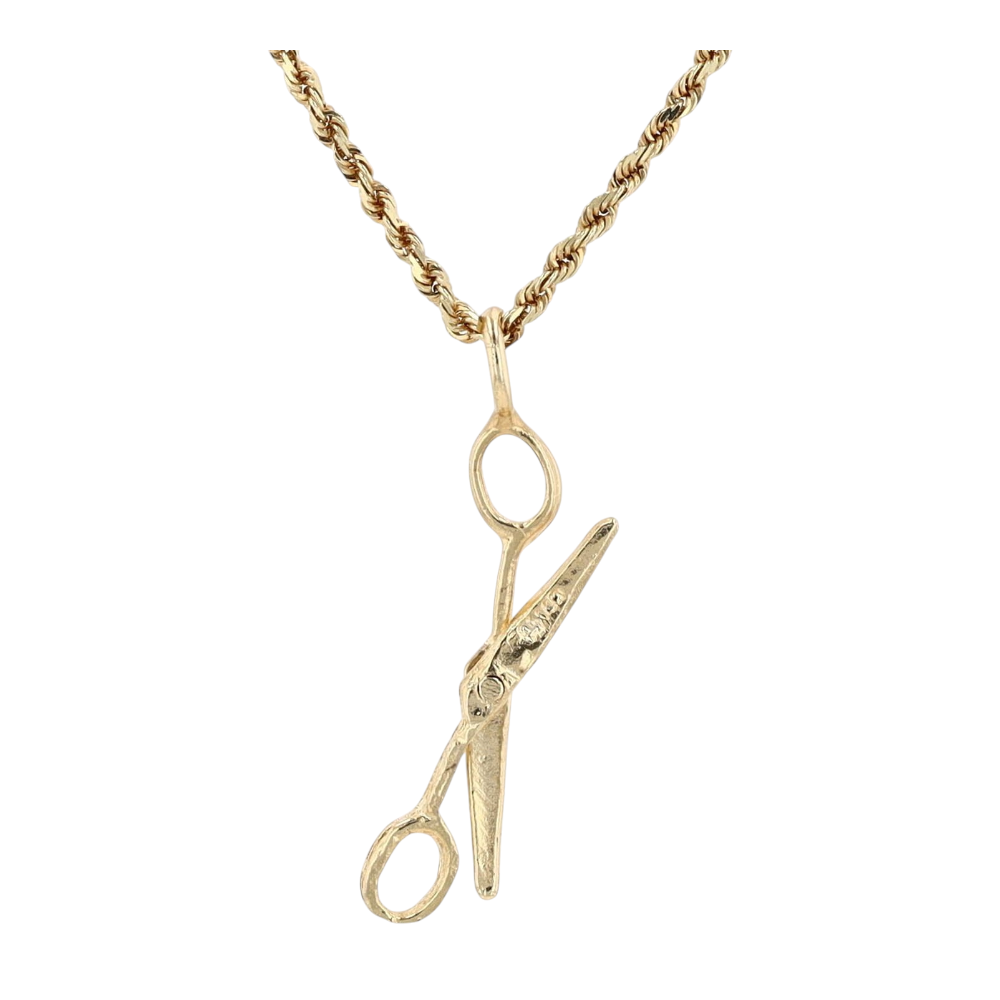 14K Yellow Gold Pendant Necklace