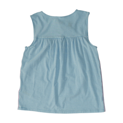 Blue Striped Blouse