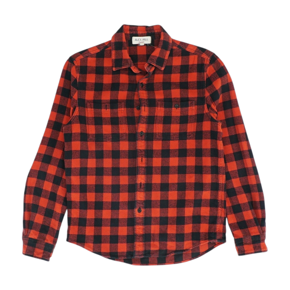 Red Check Flannel Button Down