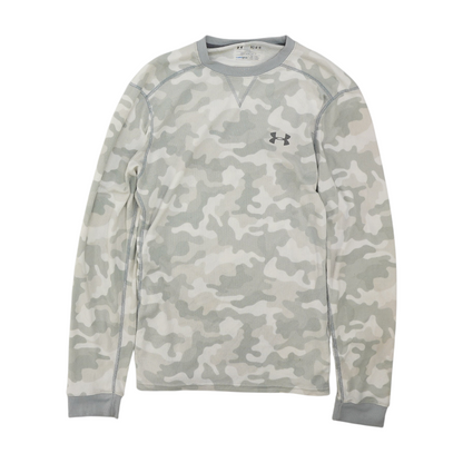 Gray Camo Sweatshirt Pullover
