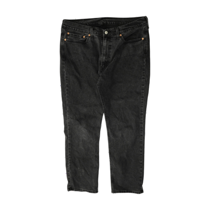 514 Black Straight Jeans