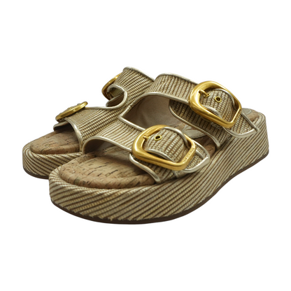Gold Sandals