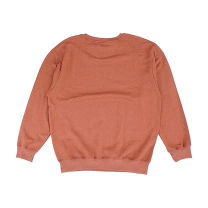 Rust Plus Size Graphic Sweatshirt Pullover