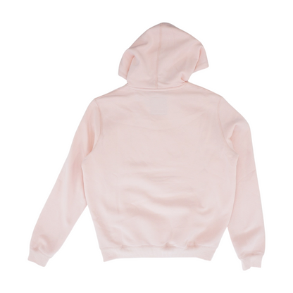 Pink Solid Hoodie Pullover