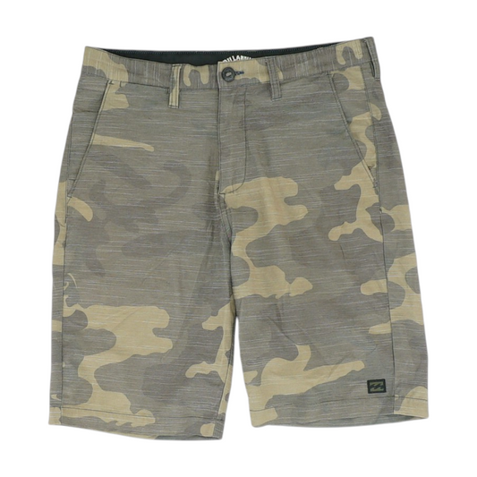 Green Camo Chino Shorts