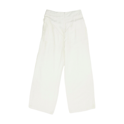 White Wide Leg Pants
