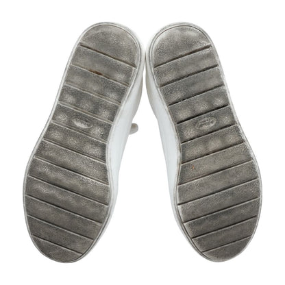 White Low Top Athletic Shoes