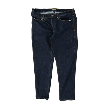 Navy Straight Jeans
