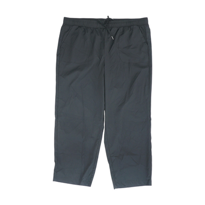 Black Striped Regular Pants