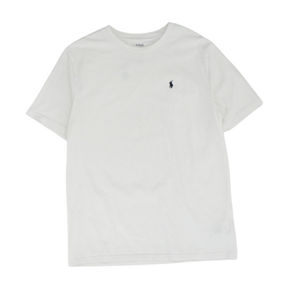 White Solid T-Shirt