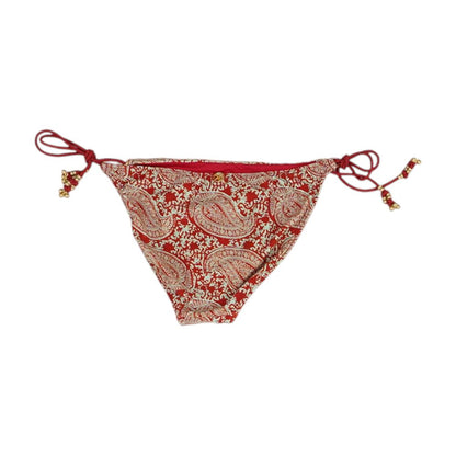 Red Misc Swim Bottom