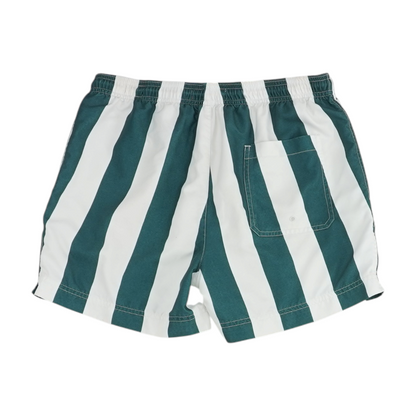 Green Striped Swim Bottom