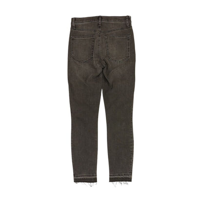 Black High Rise Skinny Leg Jeans