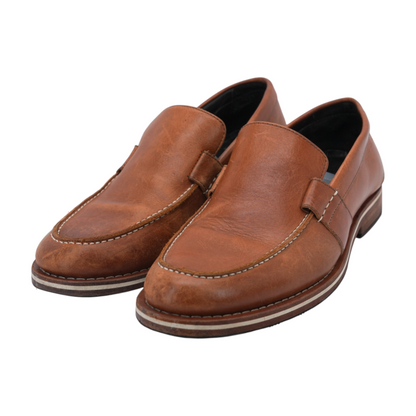 Brown Slip-On Dress Shoes
