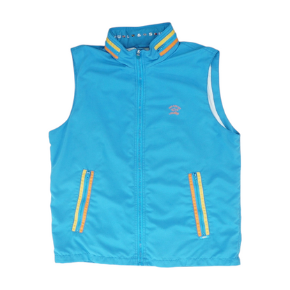 Blue Solid Vest