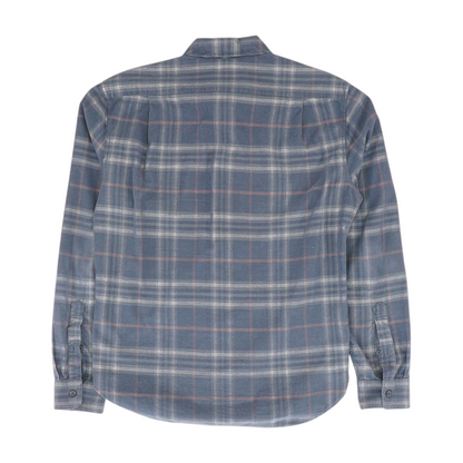 Blue Plaid Flannel Button Down