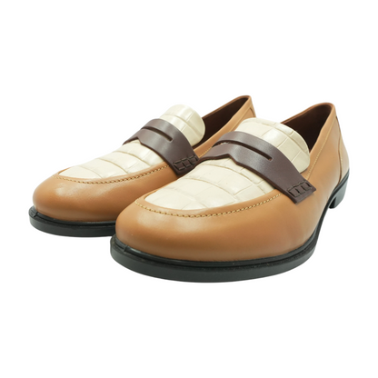 Brown Slip-On Flats