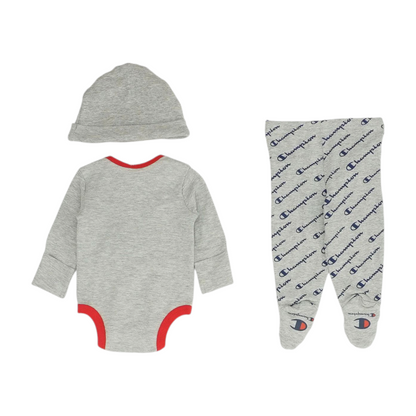 Gray Long Sleeve Set