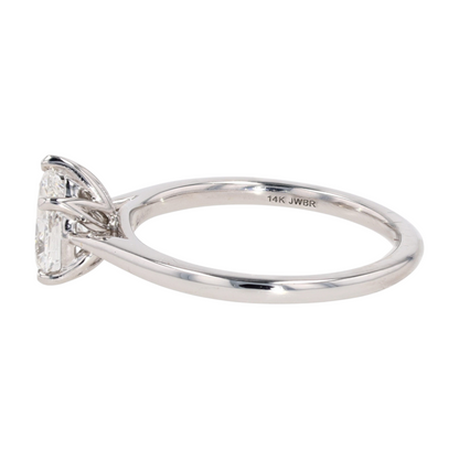 1 1/2 ct 14K White Gold Lab Grown Diamond Engagement Ring
