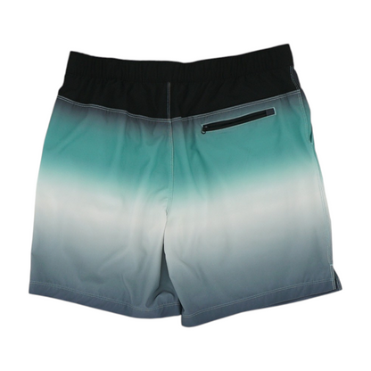 Green Color Block Swim Bottom