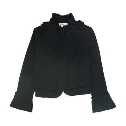 Black Solid Blazer