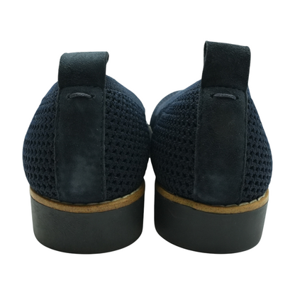 Navy Slip-On Flats
