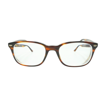 Brown Rectangle Prescription Eyewear