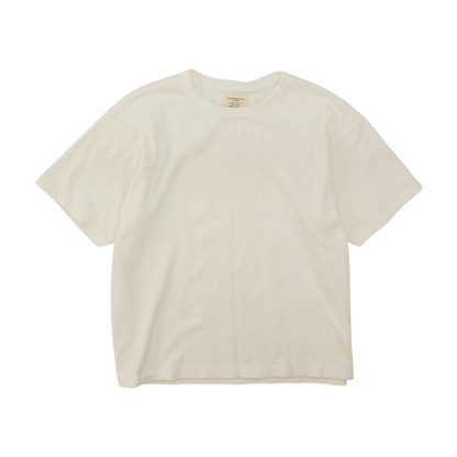 White Solid T-Shirt