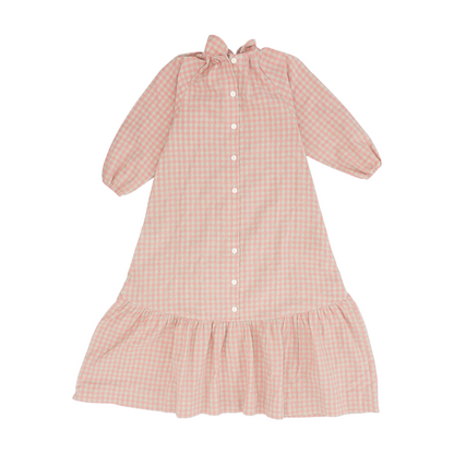 Pink Check Dress